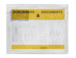 Pochette porte-documents q-connect 165x122mm auto-adhesive transparente texte francais allemand boite 100 unites – Image 6