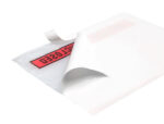 Pochette documents ci-inclus q-connect auto-adhesive       transparente 225x165mm texte  anglais paquet 100 unites – Image 4