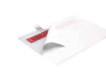 Pochette documents ci-inclus q-connect auto-adhesive       transparente 113x100mm texte  anglais paquet 100 unites – Image 4