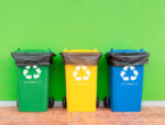 Poubelle q-connect conteneur plastique couvercle 100l 470x750x370mm déchets organiques coloris gris – Image 7