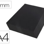 Carton entrecolle liderpapel a4 epaisseur 5mm unicolore    noir