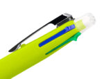 Stylo-bille liderpapel 5 en 1 pointe 0.5mm trait 0.7mm rétractable 4 couleurs d'encre porte-mine 0.5mm gomme – Image 8