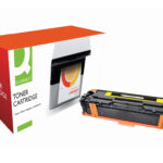 Toner laser compatible q-connect hp ce322a 1300 p jaune