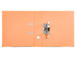 Classeur levier liderpapel a4 documenta carton rembordé 1,9mm dos 75mm rado métallique coloris orange – Image 6