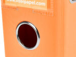 Classeur levier liderpapel a4 documenta carton rembordé 1,9mm dos 75mm rado métallique coloris orange – Image 9