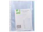 Pochette q-connect polypropylène lisse 8/100e perforée cristal antistatique a4 210x297mm  sachet 100 unites – Image 6