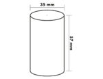 Bobine thermique q-connect 57mm largeur x 35mm diametre  58gr pour tpe sans bisphenol  a – Image 3
