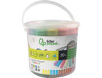 Craie trottoir liderpapel activités créatives scolaires coloris assortis boîte 20 unités – Image 2