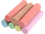 Craie trottoir liderpapel activités créatives scolaires coloris assortis boîte 20 unités – Image 3