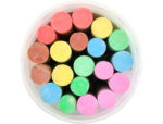 Craie trottoir liderpapel activités créatives scolaires coloris assortis boîte 20 unités – Image 4