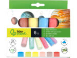 Craie trottoir liderpapel activités créatives scolaires coloris assortis boîte 6 unités – Image 2