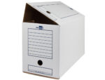 Boite a archives liderpapel carton recycle 325g/m2 dos    200mm 367x200x251mm coloris   blanc – Image 3
