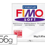 Pâte à modeler fimo soft coloris blanc pain 57g