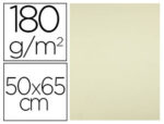 Papier cartonne liderpapel 50x65cm 180gr coloris jaune   paquet 25 feuilles