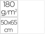 Papier cartonne liderpapel 50x65cm 180gr coloris blanc   paquet 25 feuilles