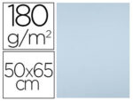 Papier cartonne liderpapel 50x65cm 180gr coloris bleu    paquet 25 feuilles