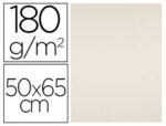 Papier cartonne liderpapel 50x65cm 180gr coloris creme   paquet 25 feuilles
