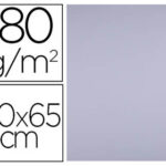 Papier cartonne liderpapel 50x65cm 180gr coloris lilas   paquet 25 feuilles