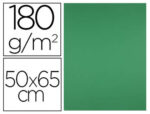 Papier cartonne liderpapel 50x65cm 180gr coloris vert    noel paquet 25 feuilles
