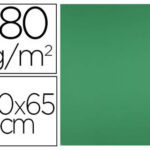 Papier cartonne liderpapel 50x65cm 180gr coloris vert    noel paquet 25 feuilles
