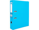 Classeur levier liderpapel documenta a4+ carton remborde dos 75mm rado metallique      coloris bleu ciel – Image 2