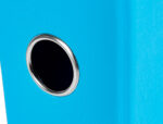 Classeur levier liderpapel documenta a4+ carton remborde dos 75mm rado metallique      coloris bleu ciel – Image 5