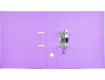 Classeur levier liderpapel documenta a4+ carton remborde dos 75mm rado metallique      coloris lilas – Image 6