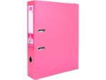 Classeur levier liderpapel documenta a4+ carton remborde dos 75mm rado metallique      coloris rose – Image 8