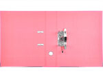 Classeur levier liderpapel documenta a4+ carton remborde dos 75mm rado metallique      coloris rose – Image 6
