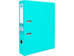 Classeur levier liderpapel documenta a4+ carton remborde dos 75mm rado metallique      coloris vert clair – Image 2
