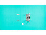 Classeur levier liderpapel documenta a4+ carton remborde dos 75mm rado metallique      coloris vert clair – Image 7