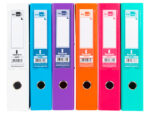 Classeur levier liderpapel documenta a4+ carton remborde dos 75mm rado metallique      coloris assortis trending – Image 3