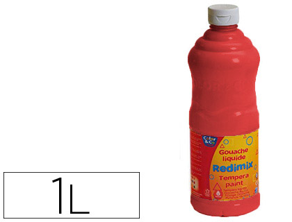 98062g-1.jpg Gouache lefranc bourgeois non toxique fluide grande couvrance coloris carmin flacon 1000ml – Image 1