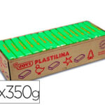 Pâte à modeler jovi plastilina végétale coloris vert clair 350g