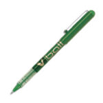 Roller pilot vball 7 écriture moyenne 0.5mm encre liquide niveau visible régulateur débit clip métal coloris vert